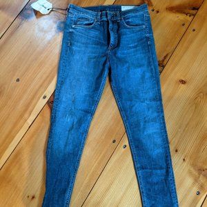 Rag and Bone high rise skinny jeans - sz 29 w/tag!
